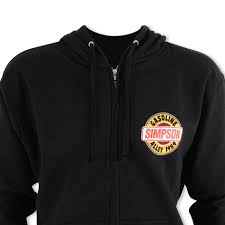 Simpson Gas Globe Zippered Hoodie