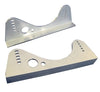 Billet Alloy Curved Mounts